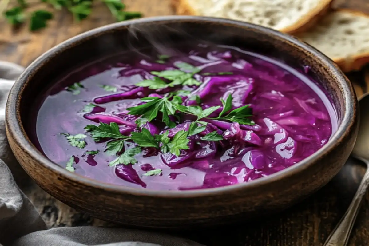 Red Cabbage Soup