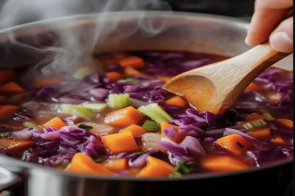 Red Cabbage Soup