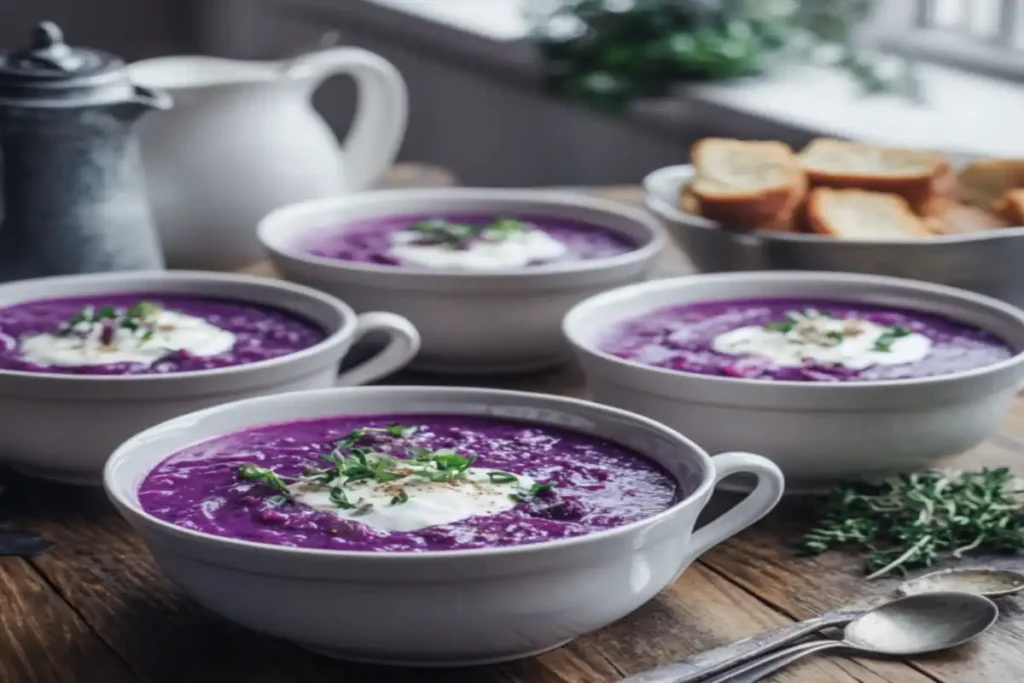 Red Cabbage Soup