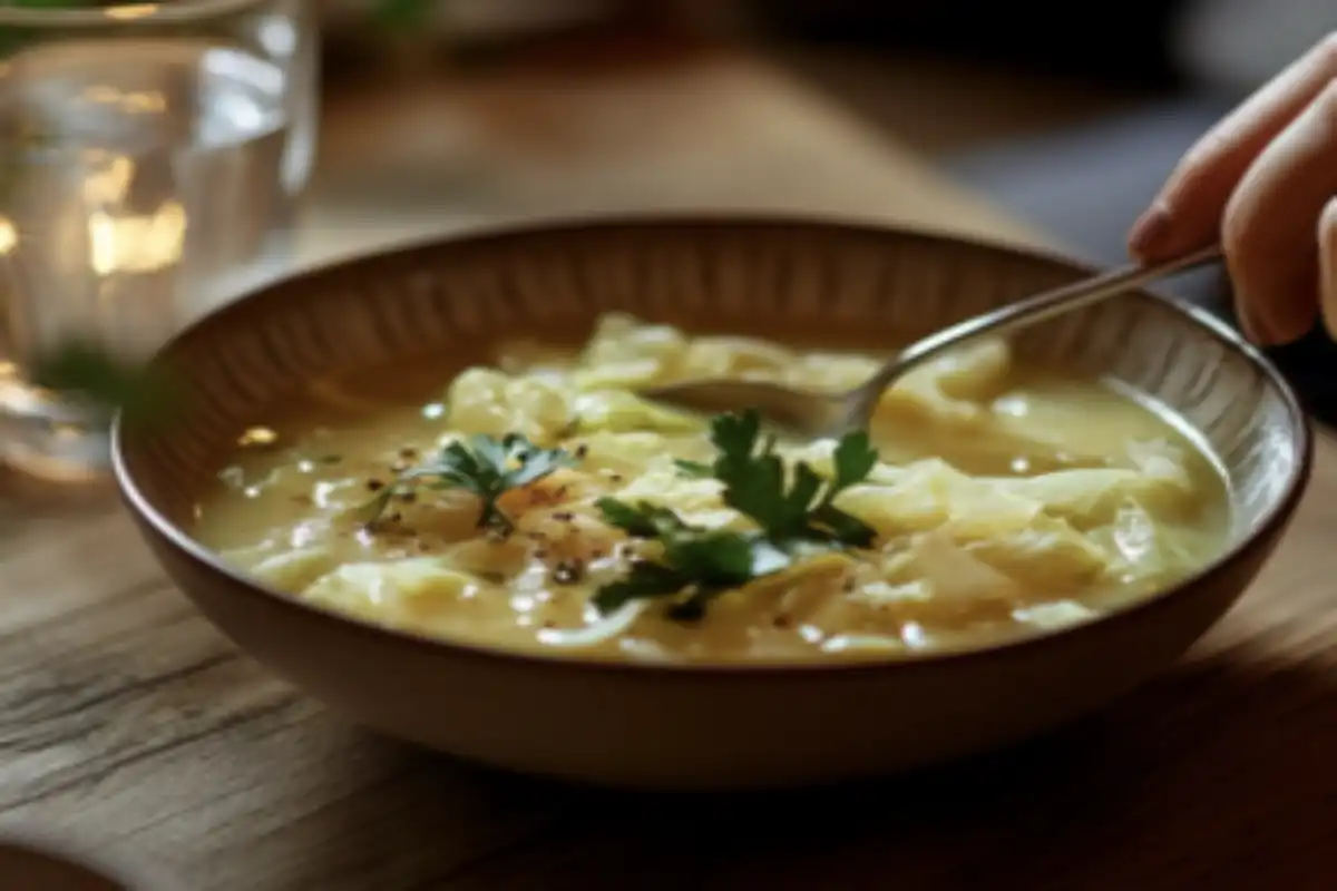 Substitute Red Cabbage for Green Cabbage in Soup