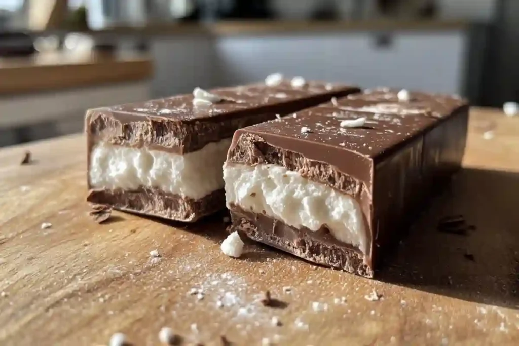 What's the white stuff in a Snickers bar?