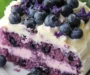 Blueberry Cake with Lemon Cream Cheese Frosting: An Amazing Ultimate Recipe