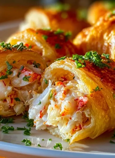 Crab Crescent Bites
