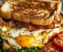 Ultimate Breakfast Grilled Cheese with Scrambled Eggs and Bacon: An Incredible Recipe